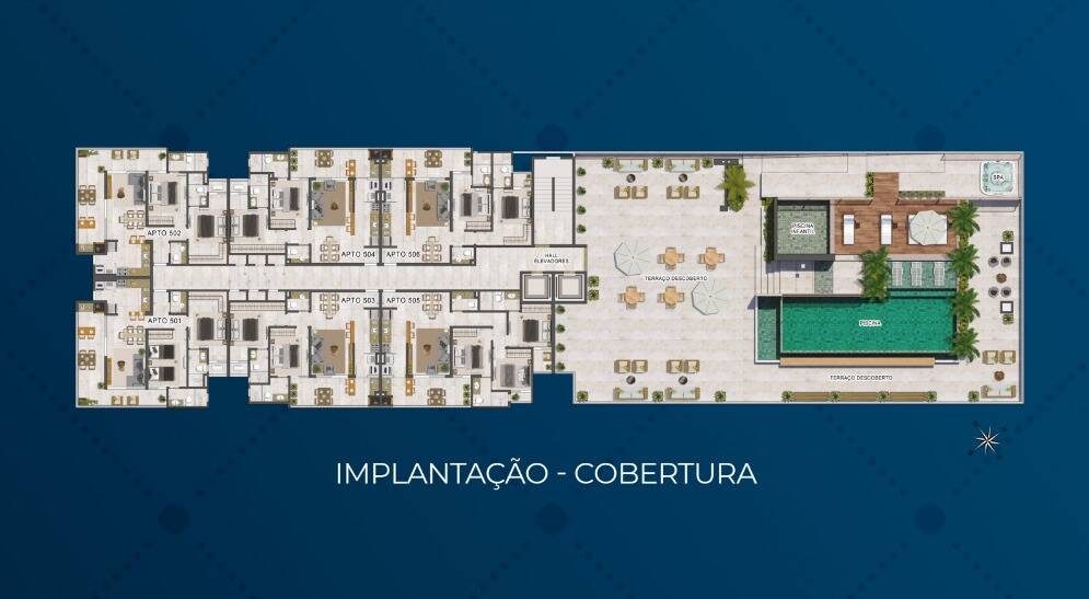 Apartamento à venda com 2 quartos, 67m² - Foto 4